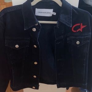 NWOT Calvin Klein jeans jacket size XS